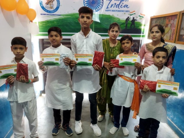 Alpha Convent School is celebrating Independence Day 2022