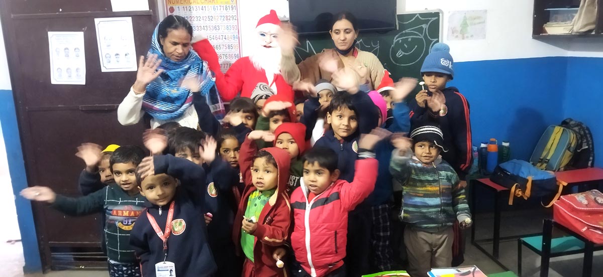 Alpha Convent School is celebrating Christmas Day 2022, Best English Medium School in Nahar par